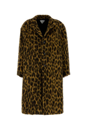 Printed alpaca blend coat BOTTEGA VENETA (845602V4YP0)