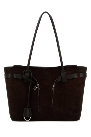 Dark brown suede medium Bel Air shopping bag BALENCIAGA (8456122ACCH)