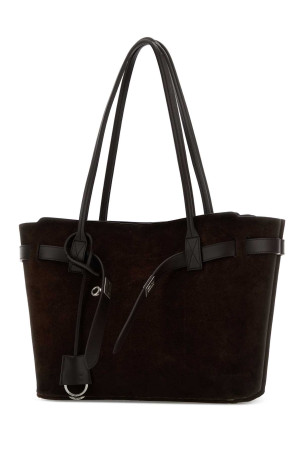 Dark brown suede medium Bel Air shopping bag BALENCIAGA (8456122ACCH)