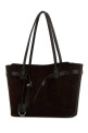 Dark brown suede medium Bel Air shopping bag BALENCIAGA (8456122ACCH)