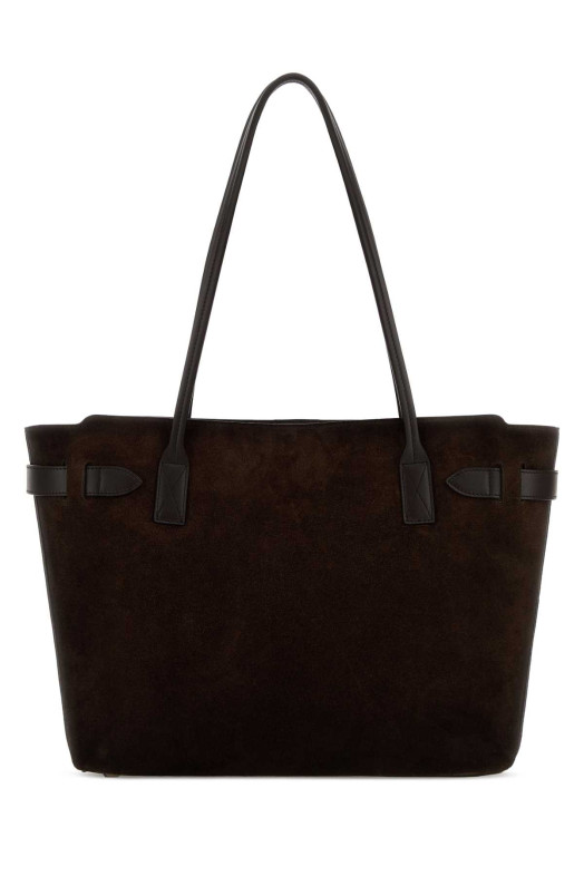 Dark brown suede medium Bel Air shopping bag BALENCIAGA (8456122ACCH)