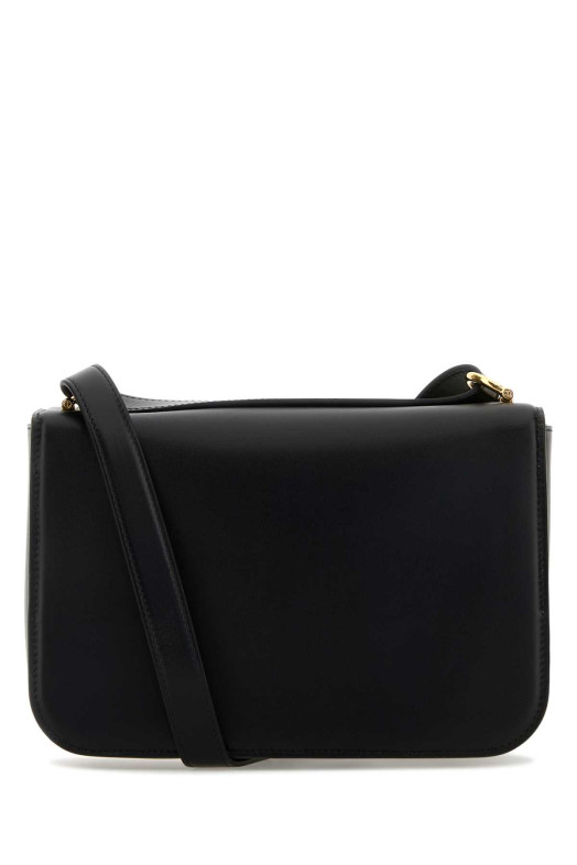 Black leather small Gucci Siena shoulder bag Black GUCCI (846705AAFKB)