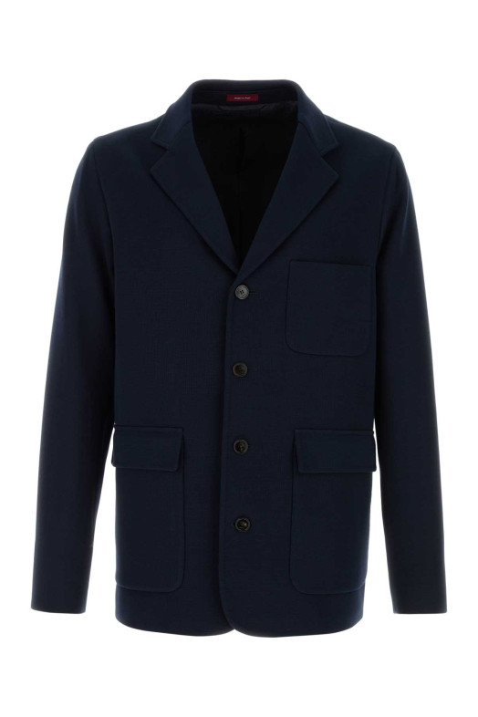 Dark blue jersey blazer GUCCI (846713ZAM6R)