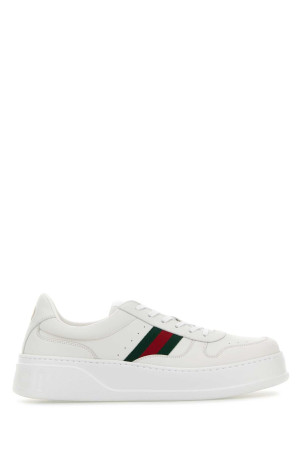 White leather sneakers GUCCI (848317UPG40)