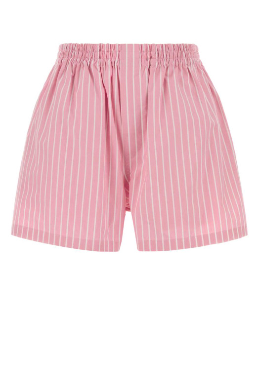 Embroidered poplin shorts BALENCIAGA (850695TPM26)