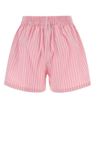 Embroidered poplin shorts BALENCIAGA (850695TPM26)