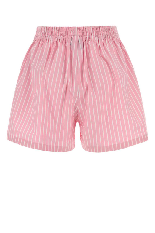 Embroidered poplin shorts BALENCIAGA (850695TPM26)