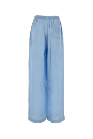 Light blue silk wide-leg pant BALENCIAGA (850696TTN10)