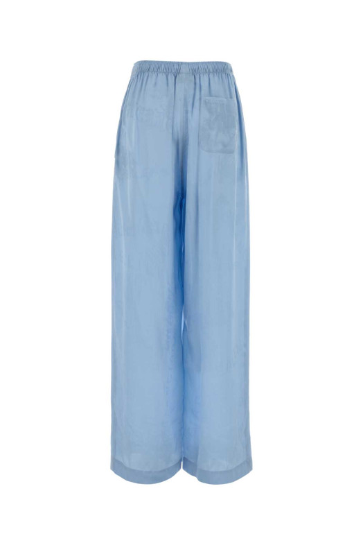Light blue silk wide-leg pant BALENCIAGA (850696TTN10)