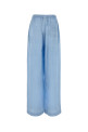 Light blue silk wide-leg pant BALENCIAGA (850696TTN10)