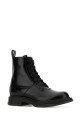 Black leather ankle boots Black GUCCI (851388AADEO)