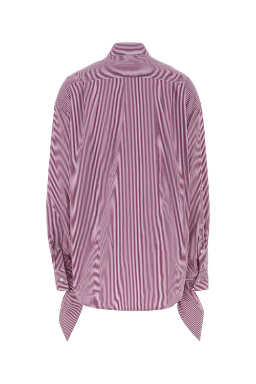 Embroidered poplin oversize shirt BALENCIAGA (852322TGM02)