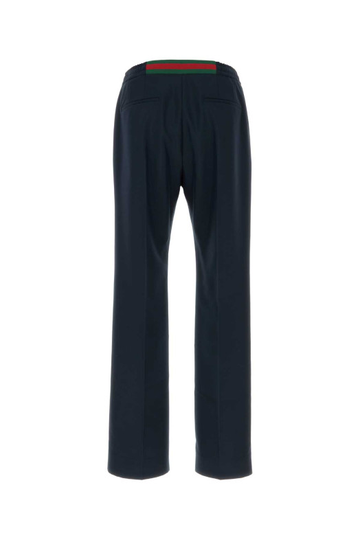Navy blue tech panama pant GUCCI (852345ZAFKB)