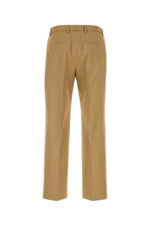 Beige cotton pant GUCCI (853492ZAQH5)