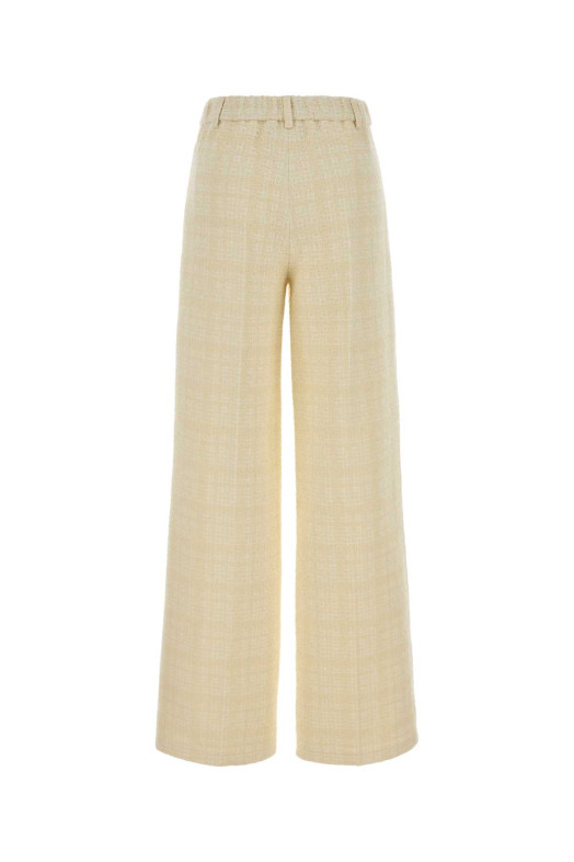 Cream tweed pant GUCCI (856087ZAUB6)