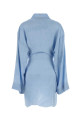 Light-blue silk mini dress BALENCIAGA (857327TTN10)