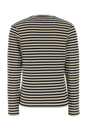 Embroidered stretch cotton t-shirt ALEXANDER MCQUEEN (857886QLAFI)