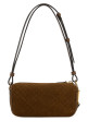 Brown suede shoulder bag GUCCI (860784AAEE7)