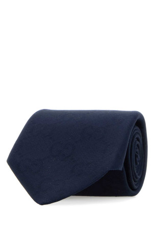Dark blue jacquard tie GUCCI (8612994E600)