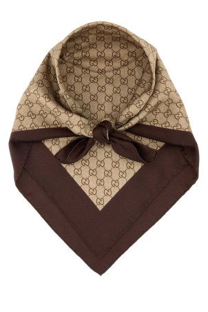 Embroidered twill foulard GUCCI (8614033GAQR)