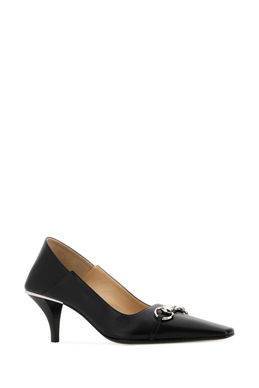 Black leather pumps Black GUCCI (862776BKO00)