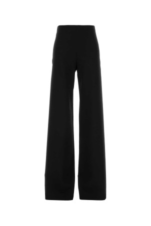 Black stretch wool blend wide-leg pant Black GUCCI (863797ZAUPG)