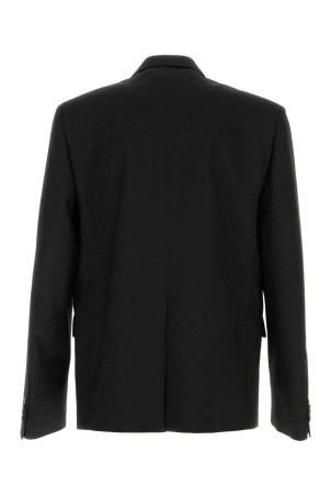Black polyester blend blazer Black GUCCI (864110ZAUP1)
