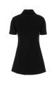 Black crepe polo dress Black GUCCI (864361ZACKN)