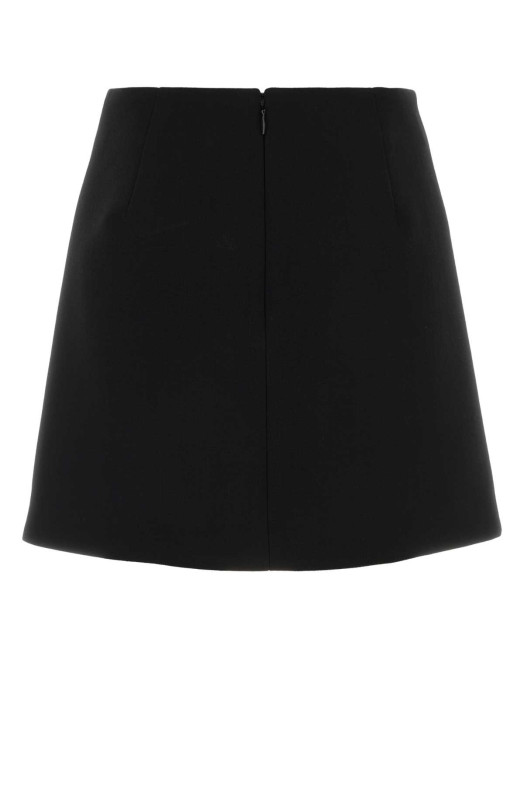 Black crepe skirt Black GUCCI (864526ZACKN)