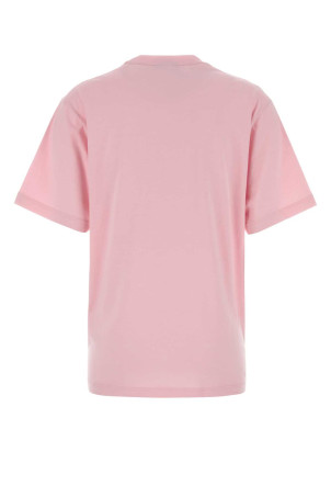 Pink cotton blend t-shirt GUCCI (865015XJHUF)