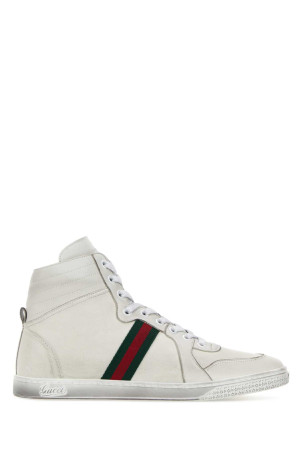 Chalk nappa leather sneakers GUCCI (865057AAGFF)