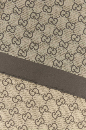 Printed silk foulard GUCCI (8652573G001)
