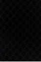 Black velvet scarf Black GUCCI (8653474GAK9)