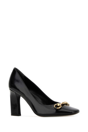 Black leather Signora pumps Black GUCCI (865410CLG00)