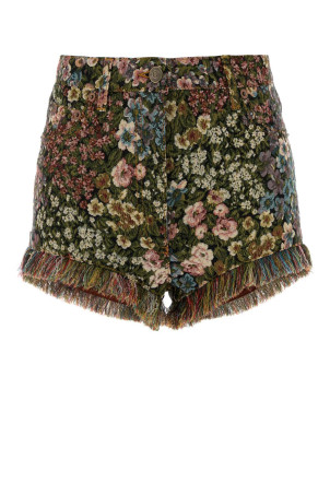 Embroidered canvas shorts VALENTINO GARAVANI (8B3RF20Y9Y6)