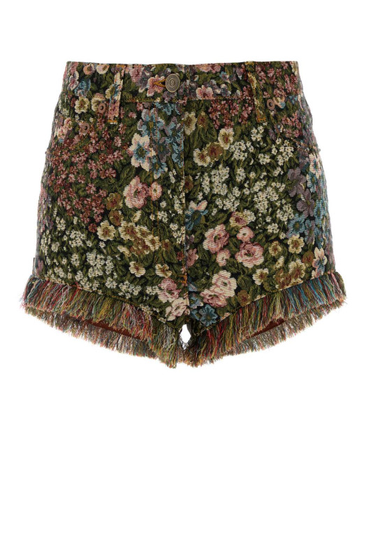 Embroidered canvas shorts VALENTINO GARAVANI (8B3RF20Y9Y6)