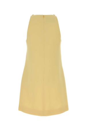 Yellow wool blend mini dress VALENTINO GARAVANI (8B3VAHG51CF)