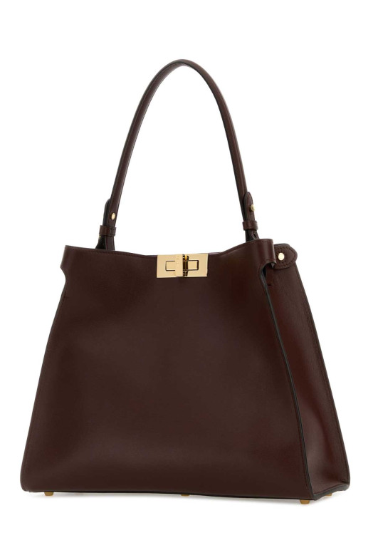 Burgundy leather medium Fendi Way handbag FENDI (8BN368AWPF)