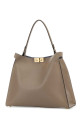 Dove grey leather large Fendi Way shoulder bag FENDI (8BN369AWPF)