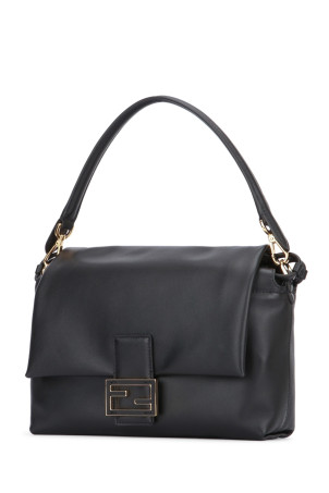 MAMMA BAG M NAPPA BLOSSOM Black FENDI (8BR833AQ0D)