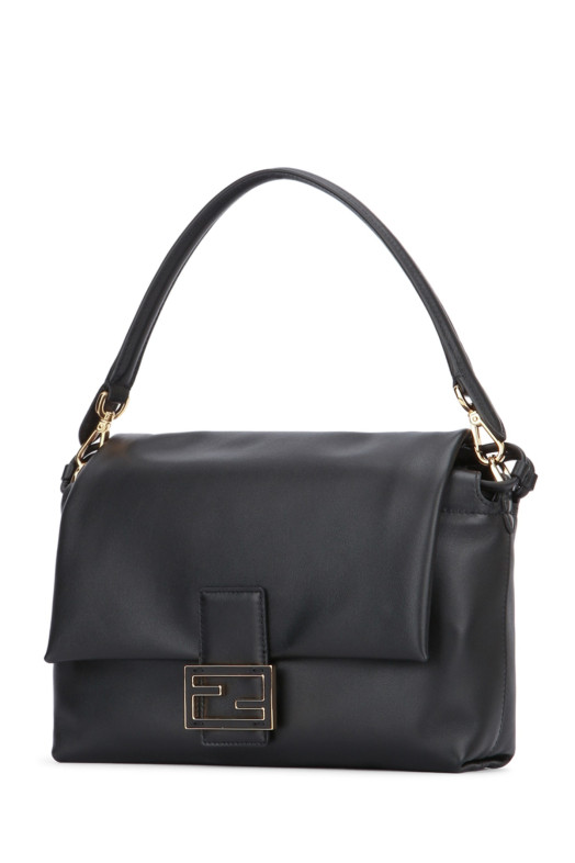MAMMA BAG M NAPPA BLOSSOM Black FENDI (8BR833AQ0D)