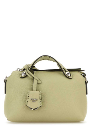 Sage green leather mini By The Way handbag FENDI (8BS098ASU2)