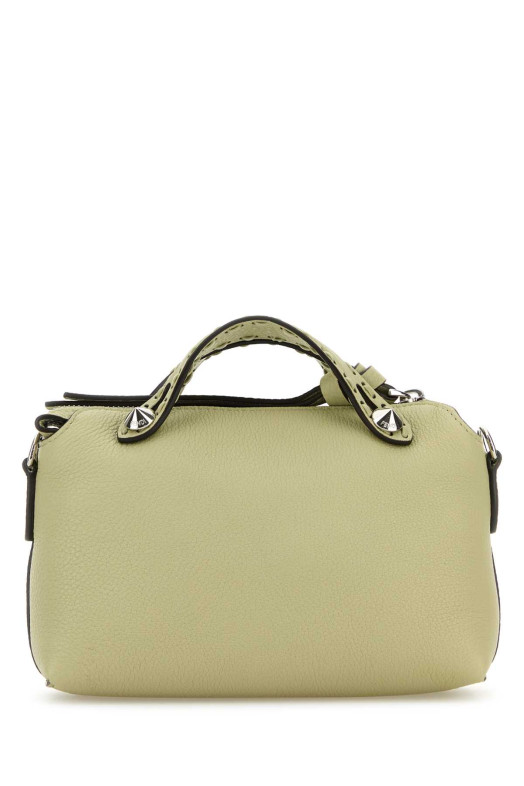 Sage green leather mini By The Way handbag FENDI (8BS098ASU2)