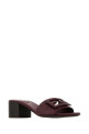 Grape leather Baguette mules FENDI (8R8862AQY2)