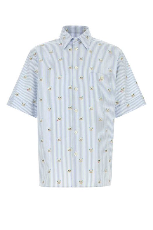 Embroidered oxford shirt VALENTINO GARAVANI (8V3AAF15B96)