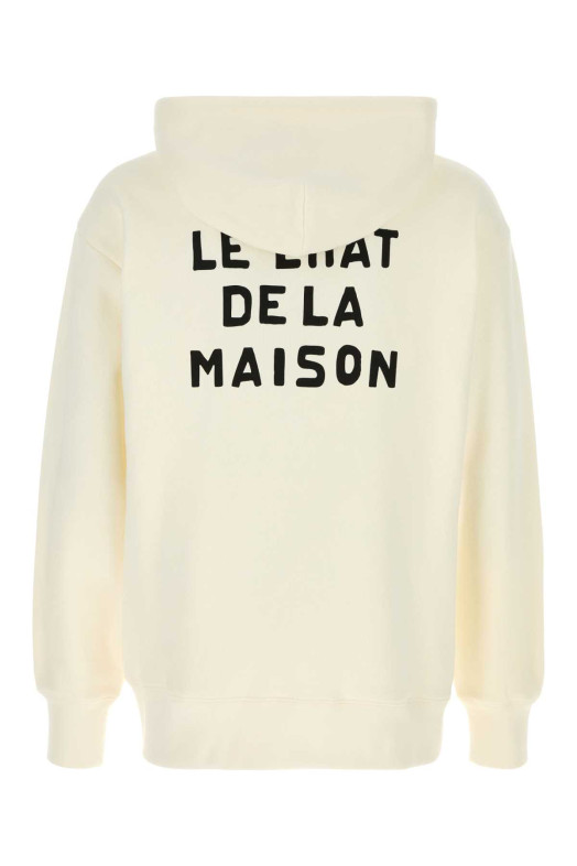 Ivory cotton sweatshirt VALENTINO GARAVANI (8V3MF28NBD1)