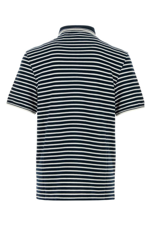 Embroidered piquet polo shirt Beige VALENTINO GARAVANI (8V3MH01KBAF)