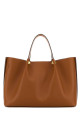 Caramel leather medium VLogo Signature shopping bag VALENTINO GARAVANI (8W2B0T01LSX)
