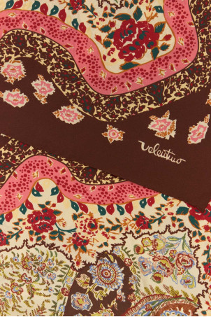 Printed silk foulard VALENTINO GARAVANI (8W2EI114BUR)