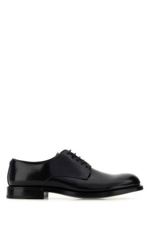 Black leather lace-up shoes DOLCE & GABBANA (A10879A1203)